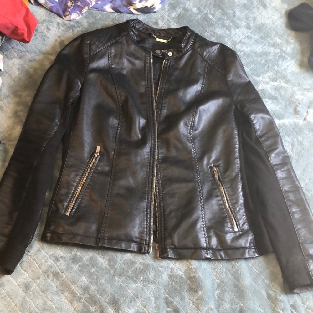 Leather jacket